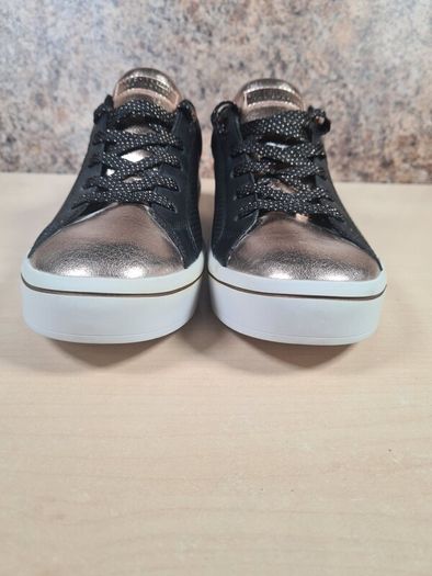 Womens Skechers Street Los Angeles Trainers Runners Black Rose Gold Size Uk 6.5 Eu 39.5  Hi Lite Metallic (AT2)