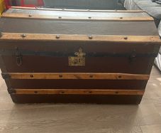 antique travel chest
