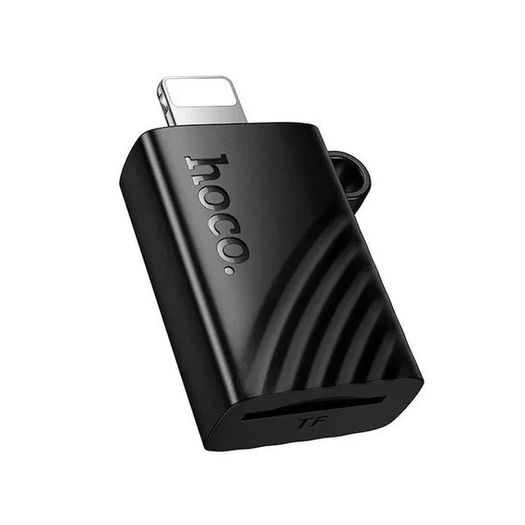 HOCO HB53 Mini iPhone To TF 2.0 Card Reader 480 Mbps Black