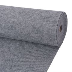 Exhibition Carpet Rib 16x20 m Grey