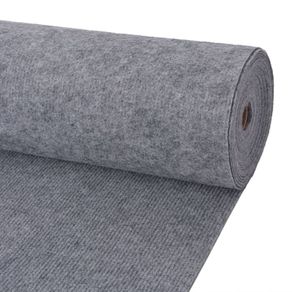 Exhibition Carpet Rib 16x20 m Grey