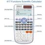 Scientific Calculator 417 Function 2 Line 10+2 Digits Written Display Solar Scientific Calculator Image 3
