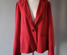 Forever 21 red blazer, Size XL / UK16-18