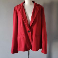 Forever 21 red blazer, Size XL / UK16-18