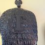 Black Crocodile Skin Golf Head Cover Set Image 4