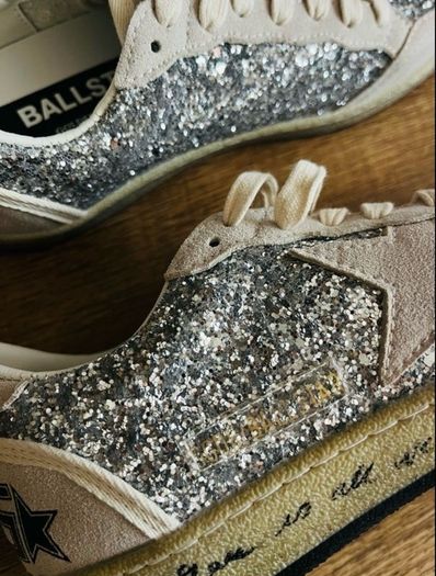 Golden Goose glitter sneakers