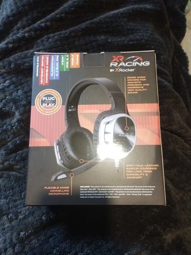 Pc Gaming Headset - Plug n Play - Headphones ( Brand New & Sealed ) Cushioned Headset Good Microphone