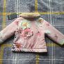 6-12m, Firetrap Floral Jacket with Faux Fur Collar Image 5
