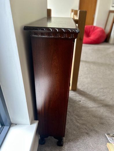 Mahogany bookshelf