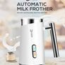 Milk Frother 3 in 1 Electric Steamer for Making Latte Cappuccino Coffee Milk Warmer Foamer Heater Non-Stick Auto Shutoff Image 2