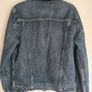 LEVI'S denim TRUCKER  JACKET blue Size Small mens Image 10