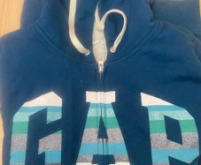 GAP Hoodie ladies - Fleece - Blue - Size small