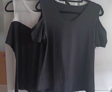 Cold Shoulder Tops x 2
