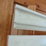 Two 2.6m white plastic lengths. Image 2