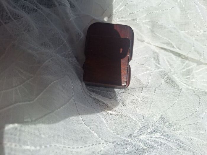 Vintage Maori Tiki Card Holder