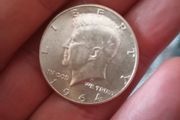 JFK silver half dollar uncirculated AAA