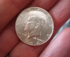 JFK silver half dollar uncirculated AAA