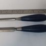A 1/2" and a 3/4" Bevel Edge chisels Image 3