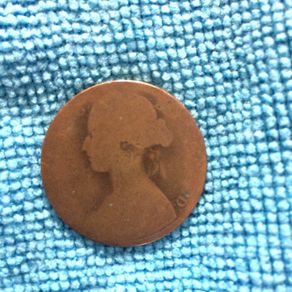 British 1 penny 1863