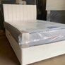 Standard Double Bed Mattress and headboard Image 3