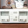 Mega Rare Legendary Beast LUXMAN M05 DUAL MONO CLASS-A 400W  @8 OHMS Bridged over 40KG Champagne edition Serviced Recently Image 2