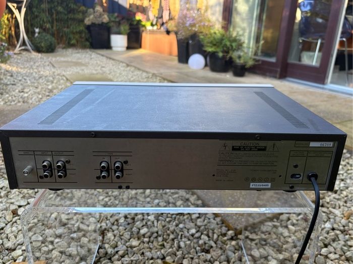 Harman Kardon EQ8. Very highly-regarded analogue 10-band stereo graphic equalizer. Immaculate face plate. Part of this brand's higher-quality separates range.  With subsonic filter, which is particularly valuable for vinyl playback.