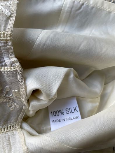 Vintage AIDEEN BODKIN  Bodice Style Silk Top - Size 10