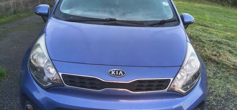 Kia Rio 2012 UK plates