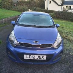 Kia Rio 2012 UK plates