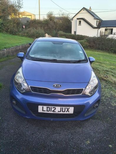 Kia Rio 2012 UK plates
