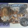 French Revolution 1789 Isle of Man Crown  Woman Leading Fighters Coin Image 4