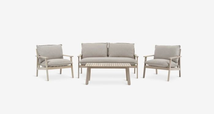 Jysk Syltholm 2.5 seater garden sofa and table