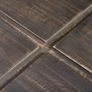 Coffee Table Dark Brown Square Solid Mango Wood Image 2