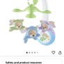 Fisher Price 3 in 1 projection cot mobile lambs music & lights Image 2