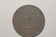 Uk 1/2 penny coin