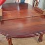 Mahogany Table and 8 Chairs Image 2