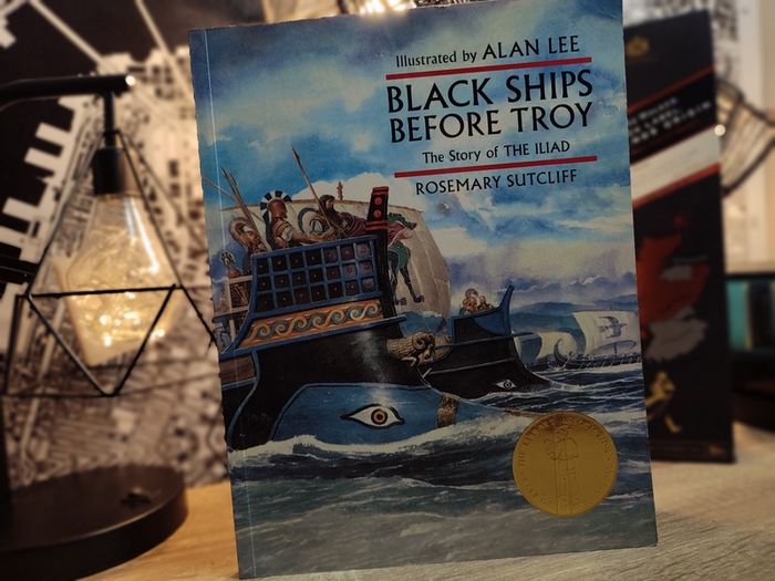 Black Ships Before Troy: The Story of The Iliad ! RARE ! Illustrated by Alan Lee ! Lord of The Rings Illustrator ! 2000 ! by Frances Lincoln !