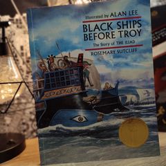 Black Ships Before Troy: The Story of The Iliad ! RARE ! Illustrated by Alan Lee ! Lord of The Rings Illustrator ! 2000 ! by Frances Lincoln !