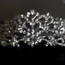 Bride's Designer Crystal Head Piece Image 4