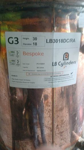 Copper tank