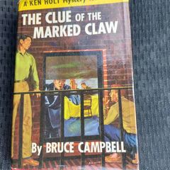 Vintage Collectible Book, The Clue of the Marked Claw Ken Holt Mystery Stories for Boys