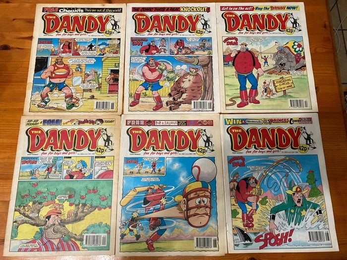 Comics: 'The Dandy' 1996,1997 and 1998 (52 numbers)