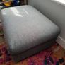 Vimle Footstool Pouffe with storage Grey Image 7