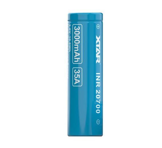 Xtar 20700 INR 3000mAh Li-ion 3.6V Battery