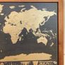 Framed Scratch Map Image 3