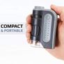 MicroBrite Plus 60 -120x LED Lighted Pocket Microscope, Grey (FREE POSTAGE) Image 2