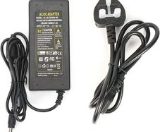 12V 5A 60W Power Supply Adapter,AC100-240V to DC12V Power Adapter Charger Transformer for LED Light Strip,CCTV Camera