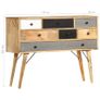 Sideboard 110x30x82 cm Solid Mango Wood Image 2
