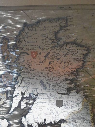 Vintage John Speed 1610 Copper  Map of Essex andJoannes Jansson Map Of The British Isles 1646