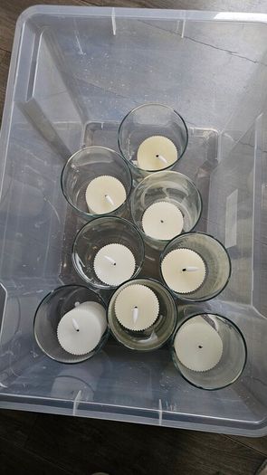 Pillar Candle Jars & Battery LED candles